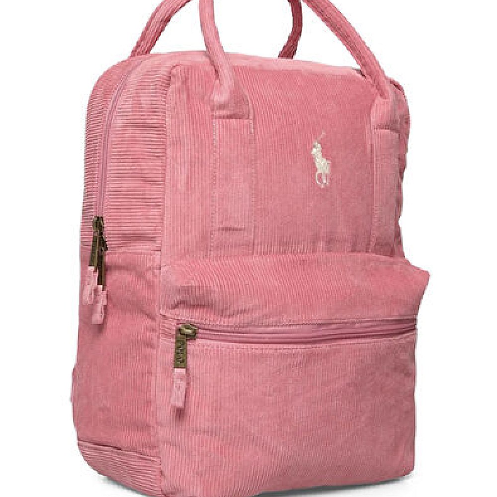 Παιδικό Σακίδιο Πλάτης από Κοτλέ Ύφασμα POLO RALPH LAUREN