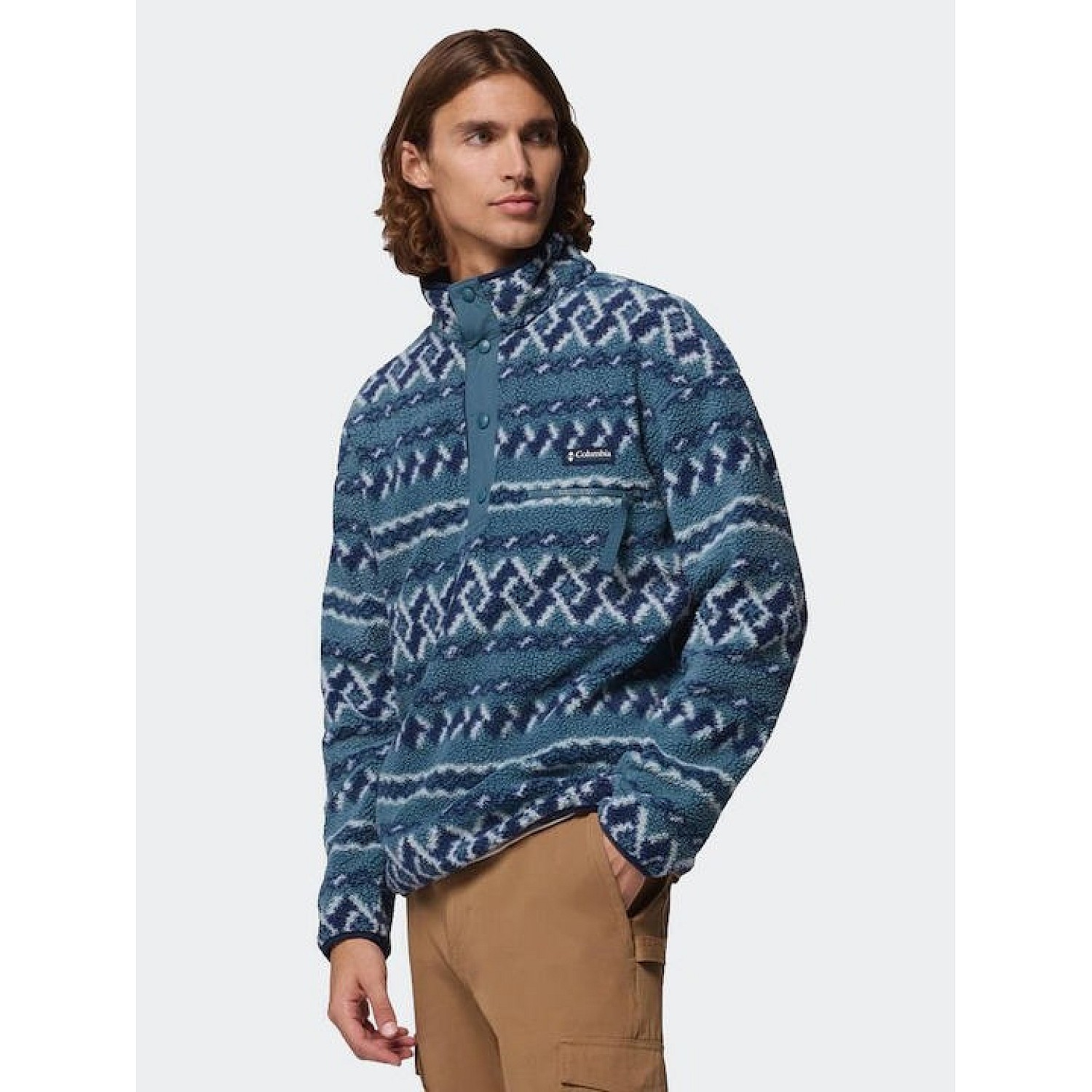 2098461429 ΑΝΔΡΙΚΗ ΜΠΛΟΥΖΑ Μ.Μ HALF ZIP Helvetia I