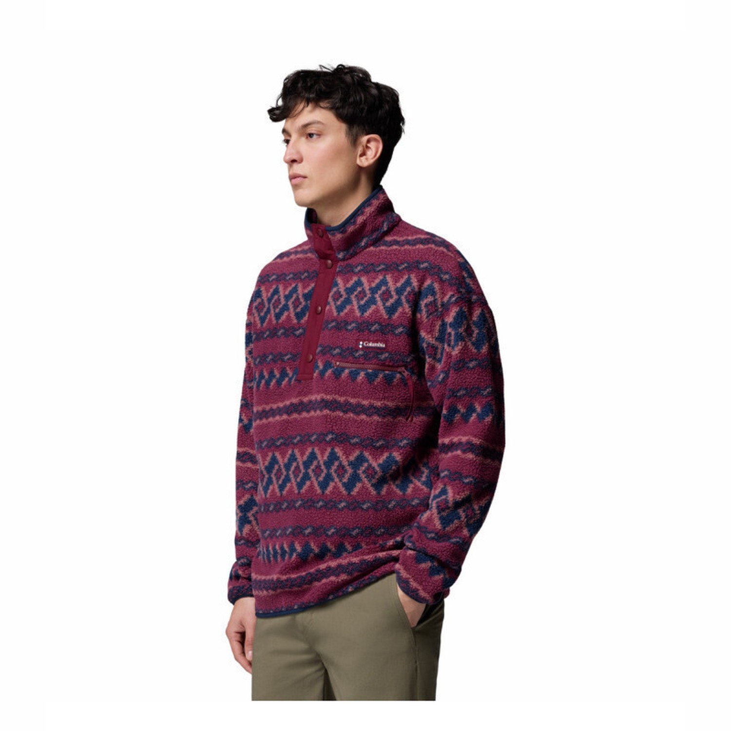 2098461625 ΑΝΔΡΙΚΗ ΜΠΛΟΥΖΑ Μ.Μ HALF ZIP Helvetia I