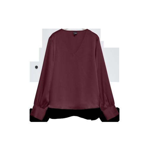 Γυναικεία Μακρυμάνικη Μπλούζα Miro V-Neck Vero Moda