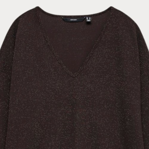 Γυναικεία Πλεκτή Μπλούζα Kanva 3/4 V-Neck Vero Moda