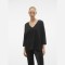 Γυναικεία Πλεκτή Μπλούζα Kanva 3/4 V-Neck Vero Moda