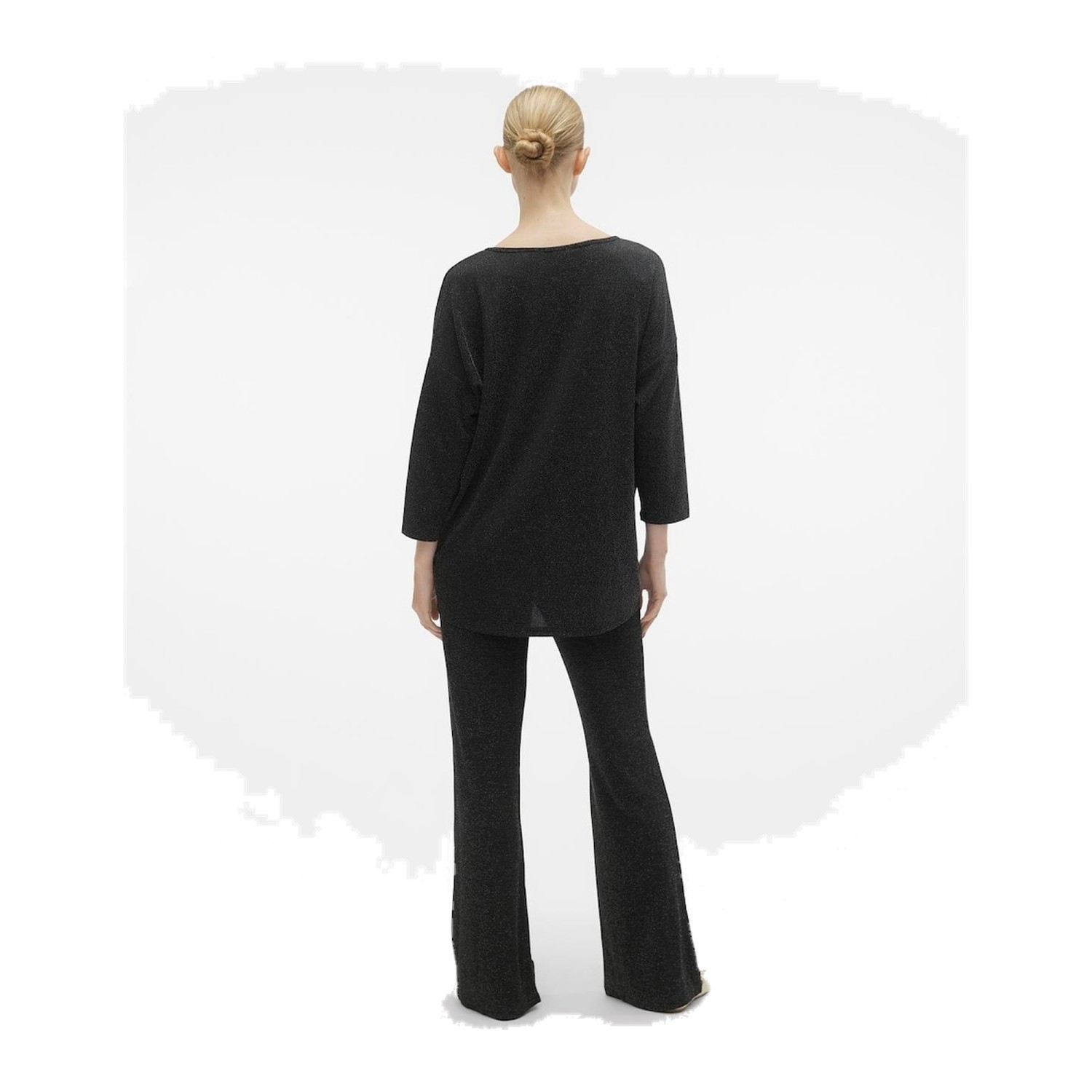 Γυναικεία Πλεκτή Μπλούζα Kanva 3/4 V-Neck Vero Moda