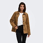 Γυναικείο Μπουφάν Faux Suede με Κουμπιά JDY BY ONLY