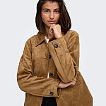Γυναικείο Μπουφάν Faux Suede με Κουμπιά JDY BY ONLY