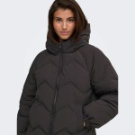Γυναικείο Μπουφάν Puffer με Κουκούλα JDY BY ONLY