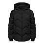 Γυναικείο Μπουφάν Puffer με Κουκούλα JDY BY ONLY