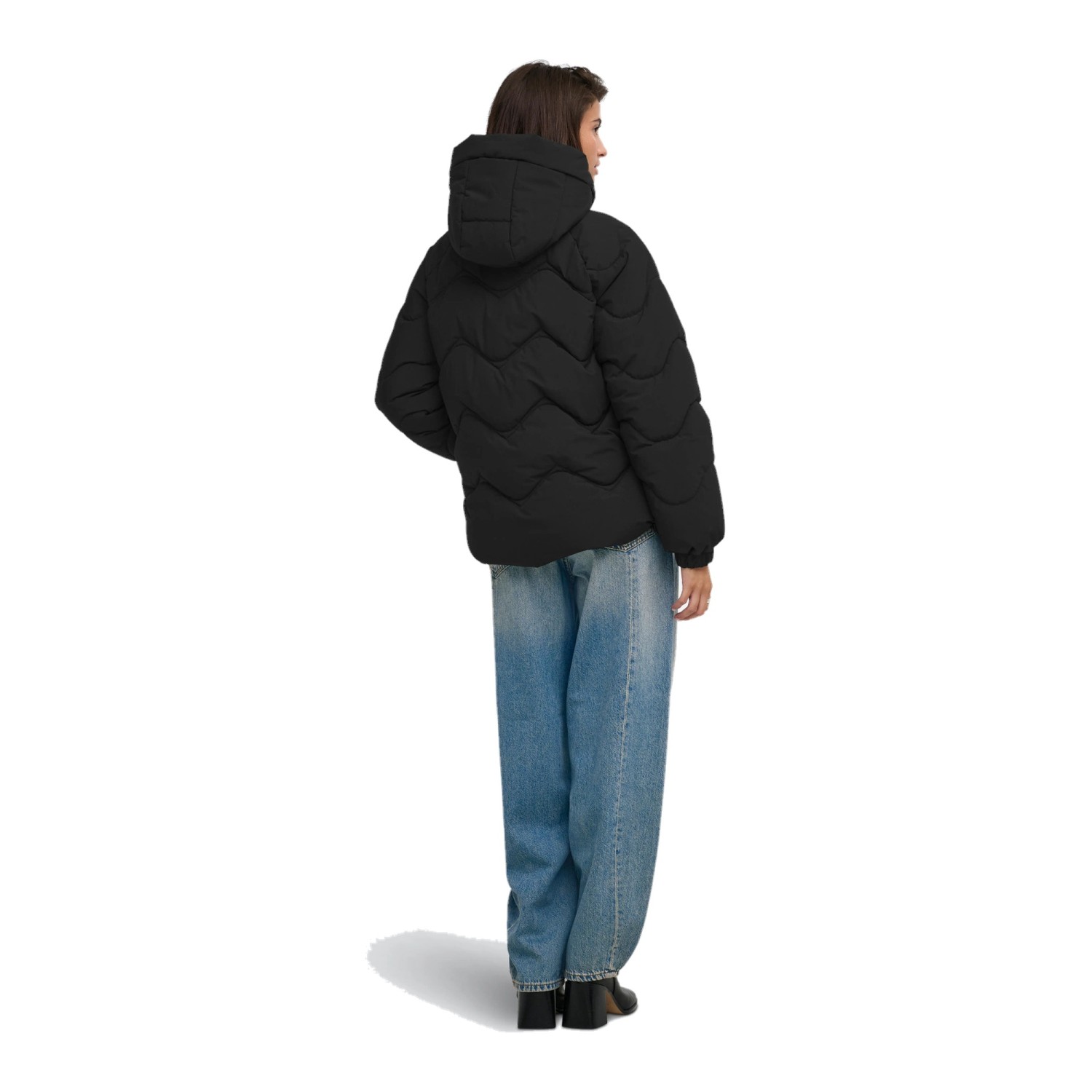 Γυναικείο Μπουφάν Puffer με Κουκούλα JDY BY ONLY