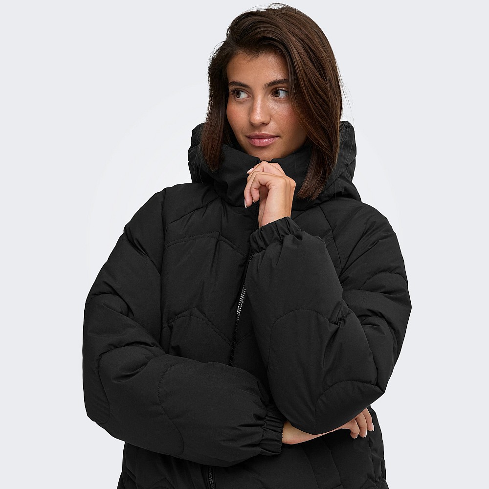 Γυναικείο Μπουφάν Puffer με Κουκούλα JDY BY ONLY
