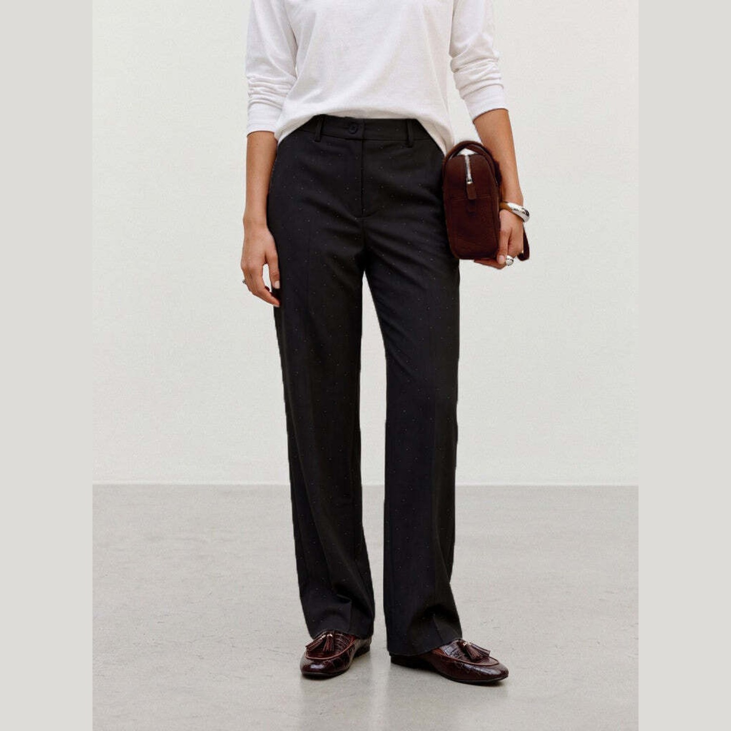 Γυναικείο Παντελόνι Texas Straight με Τρουκς Vero Moda