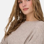 Γυναικείο Πλεκτό Πουλόβερ Oversized με Λαιμόκοψη JDY BY ONLY