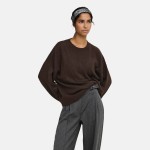 Γυναικείο Πλεκτό Πουλόβερ Oversized με Λαιμόκοψη JDY BY ONLY