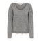 Γυναικείο Πλεκτό Πουλόβερ με Δαντέλα V-Neck JDY BY ONLY