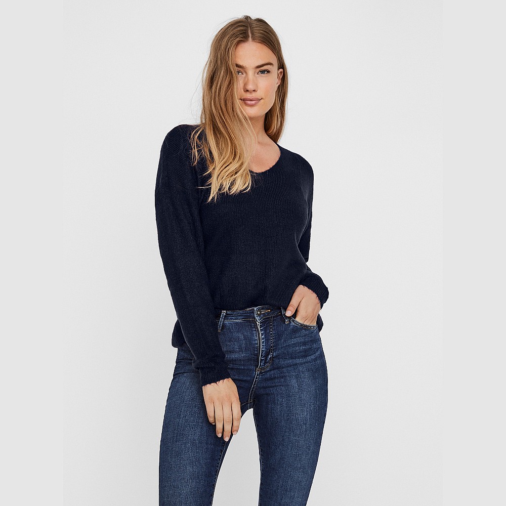 Γυναικείο Πουλόβερ Crew Lefile V-Neck Vero Moda