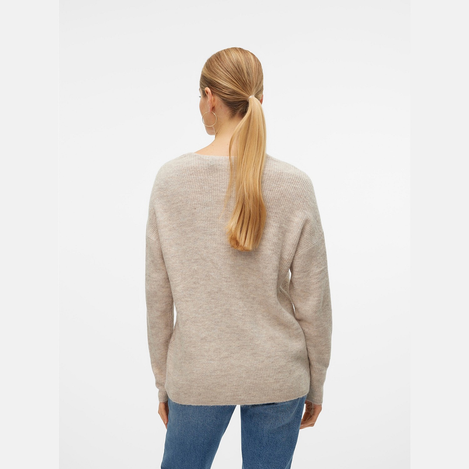 Γυναικείο Πουλόβερ Crew Lefile V-Neck Vero Moda