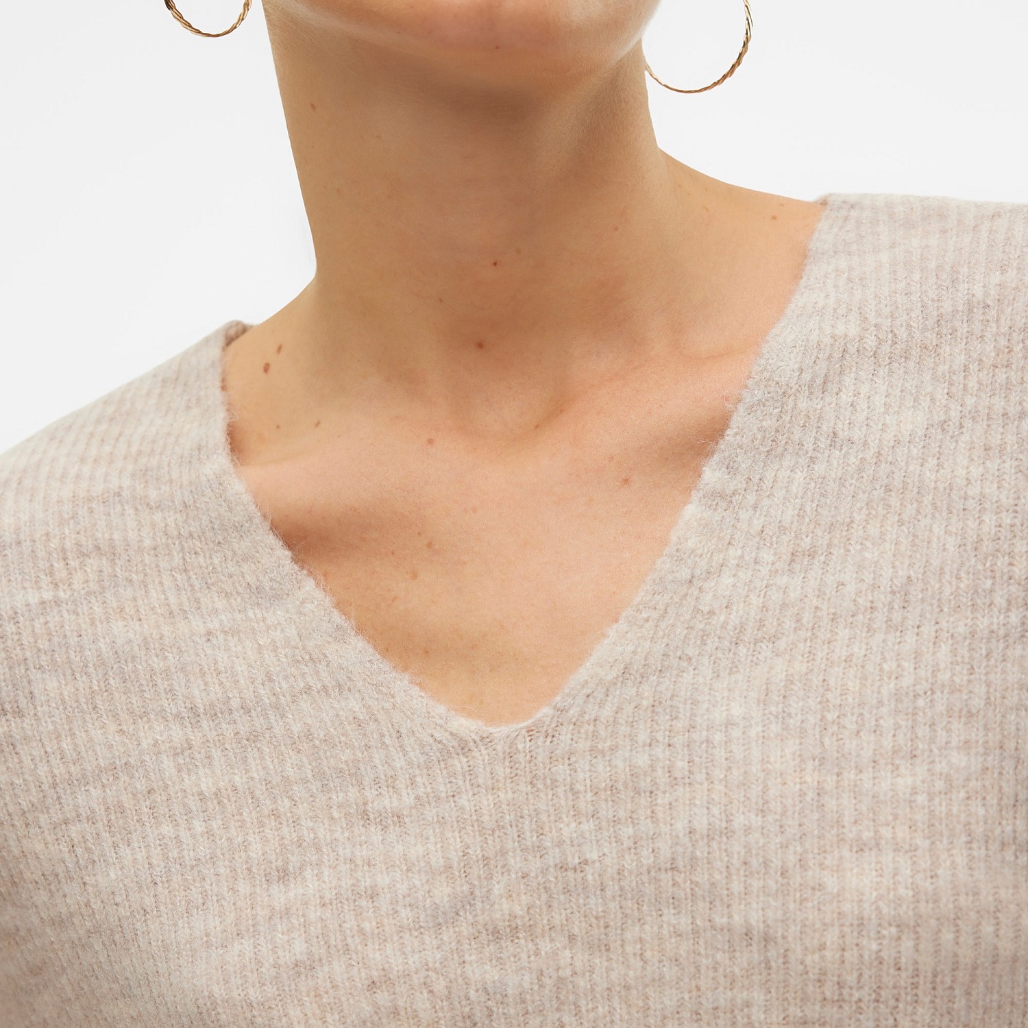 Γυναικείο Πουλόβερ Crew Lefile V-Neck Vero Moda