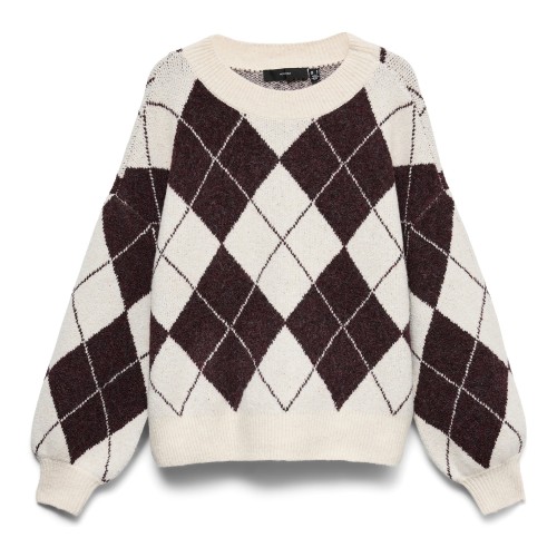 Γυναικείο Πουλόβερ Doffy Jacquard O-Neck Vero Moda