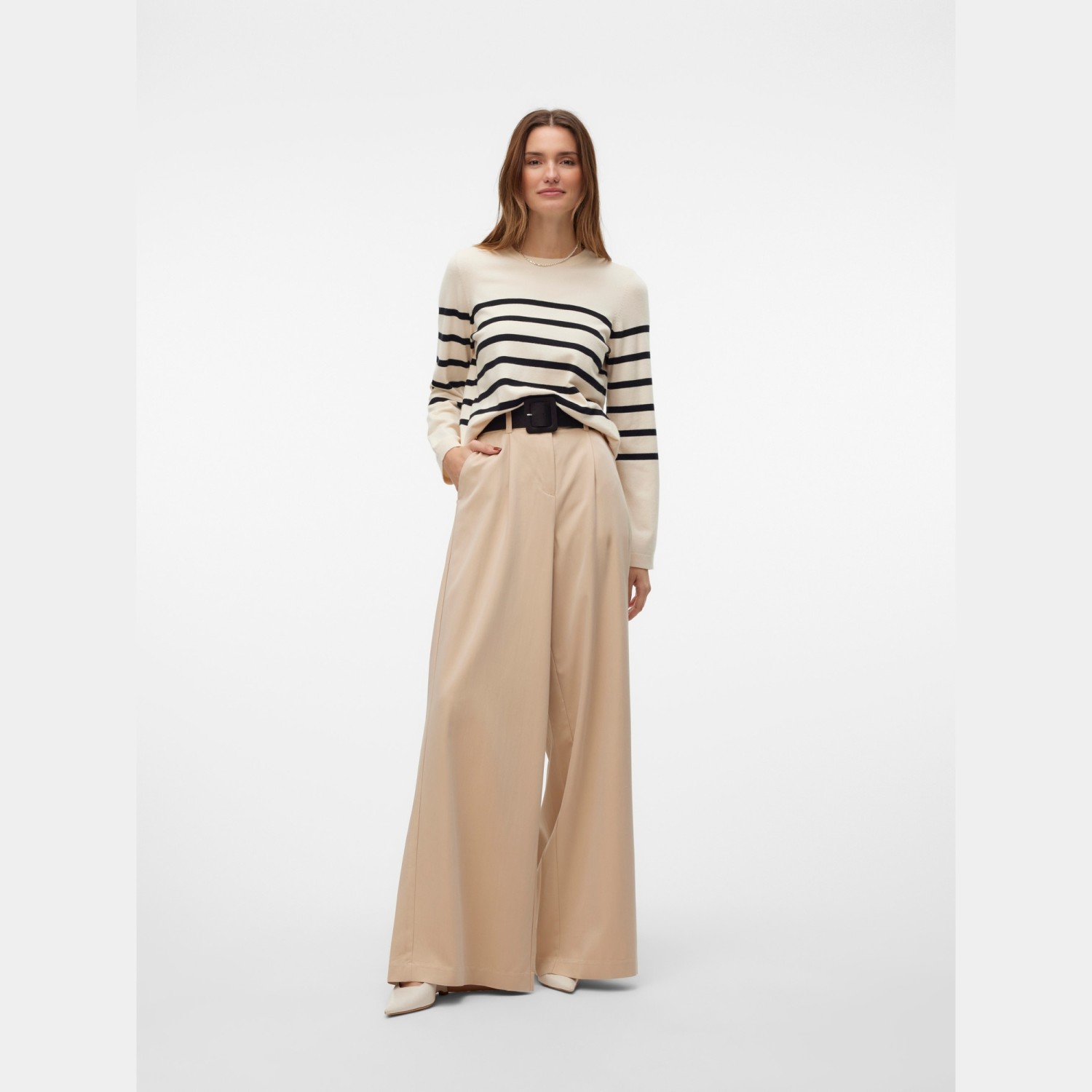 Γυναικείο Πουλόβερ Saba Plain O-Neck Vero Moda