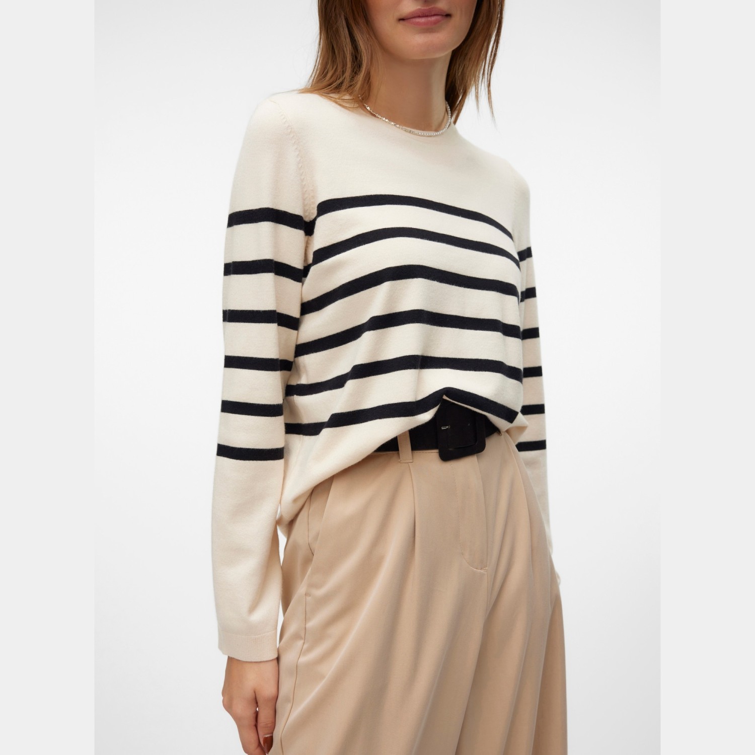 Γυναικείο Πουλόβερ Saba Plain O-Neck Vero Moda