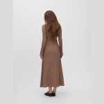 Γυναικείο Μακρυμάνικο Φόρεμα Alessandria Boatneck Ankle Vero Moda