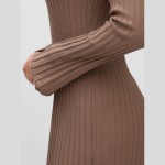 Γυναικείο Μακρυμάνικο Φόρεμα Alessandria Boatneck Ankle Vero Moda