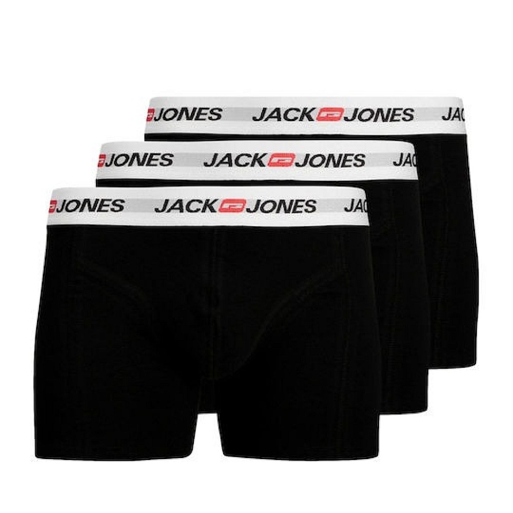Ανδρικά Boxer Trunks με Λογότυπο 3 Τεμαχίων JACK & JONES