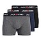 Ανδρικά Boxer Trunks με Λογότυπο 3 Τεμαχίων JACK & JONES
