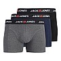 Ανδρικά Boxer Trunks με Λογότυπο 3 Τεμαχίων JACK & JONES