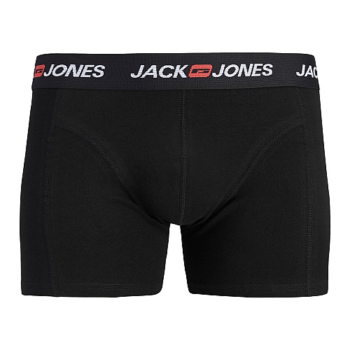 Ανδρικά Boxer Trunks με Λογότυπο 3 Τεμαχίων JACK & JONES