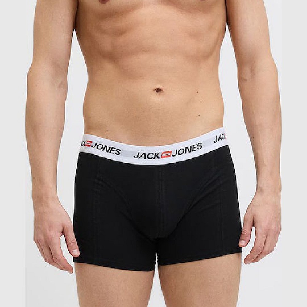 Ανδρικά Boxer Trunks με Λογότυπο 3 Τεμαχίων JACK & JONES