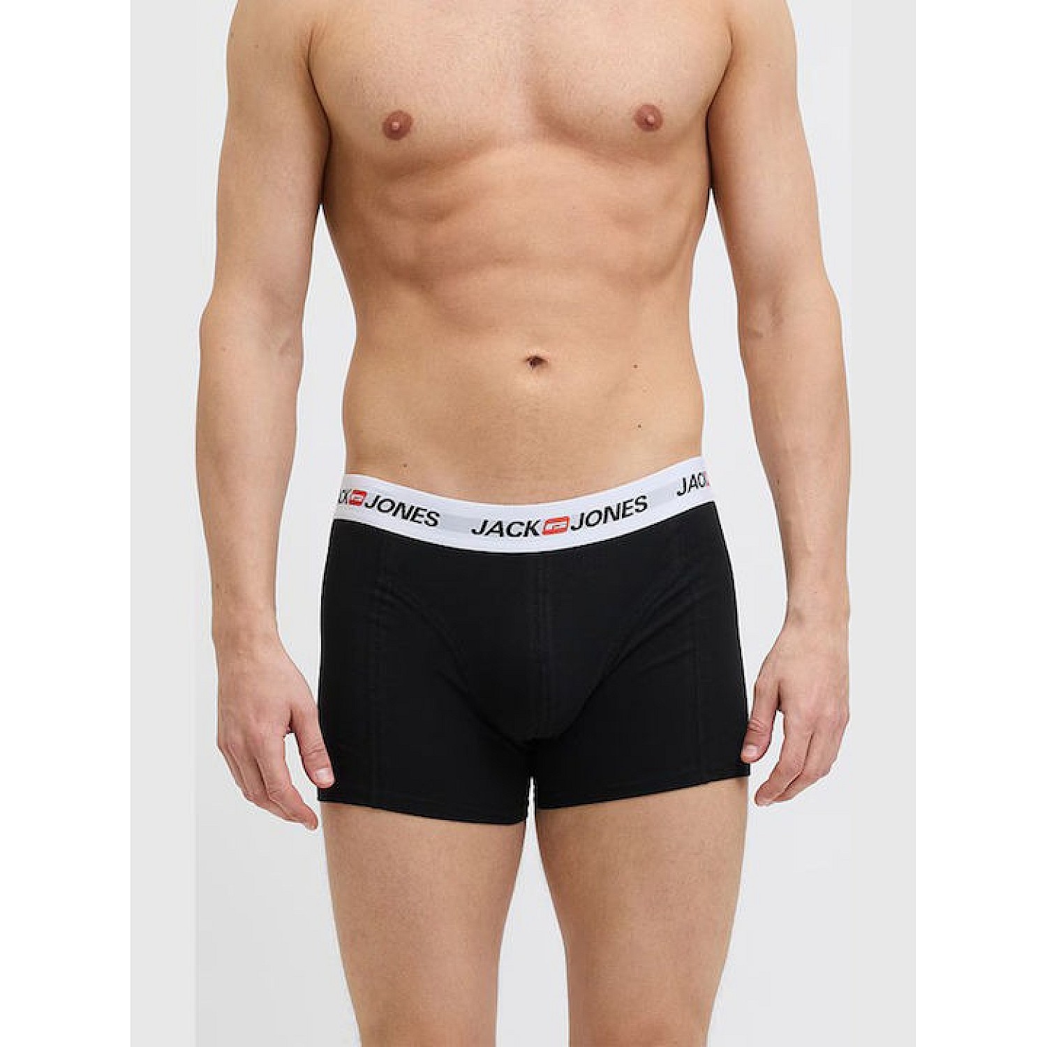 Ανδρικά Boxer Trunks με Λογότυπο 3 Τεμαχίων JACK & JONES