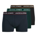 Ανδρικά Μπόξερ Trunk Jacmax Σετ 3 Τεμαχίων JACK & JONES Ανδρικά Μπόξερ Trunk Jacmax Σετ 3 Τεμαχίων JACK & JONES
