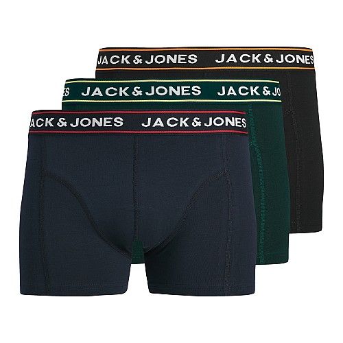 Ανδρικά Μπόξερ Trunk Jacmax Σετ 3 Τεμαχίων JACK & JONES