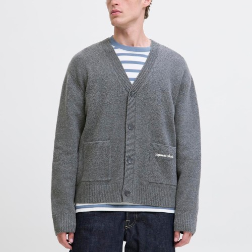 Ανδρική Πλεκτή Ζακέτα με Τσέπες JACK & JONES