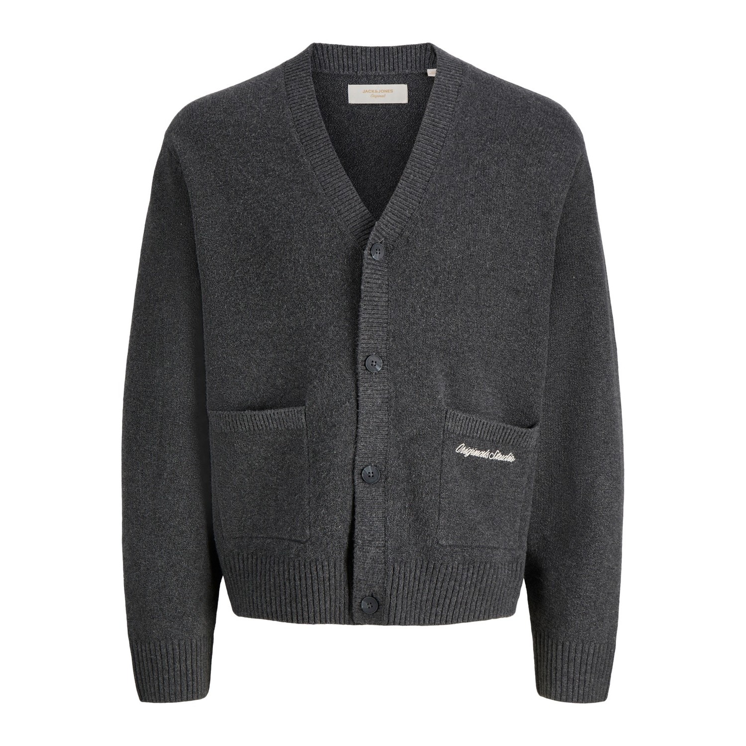 Ανδρική Πλεκτή Ζακέτα με Τσέπες JACK & JONES