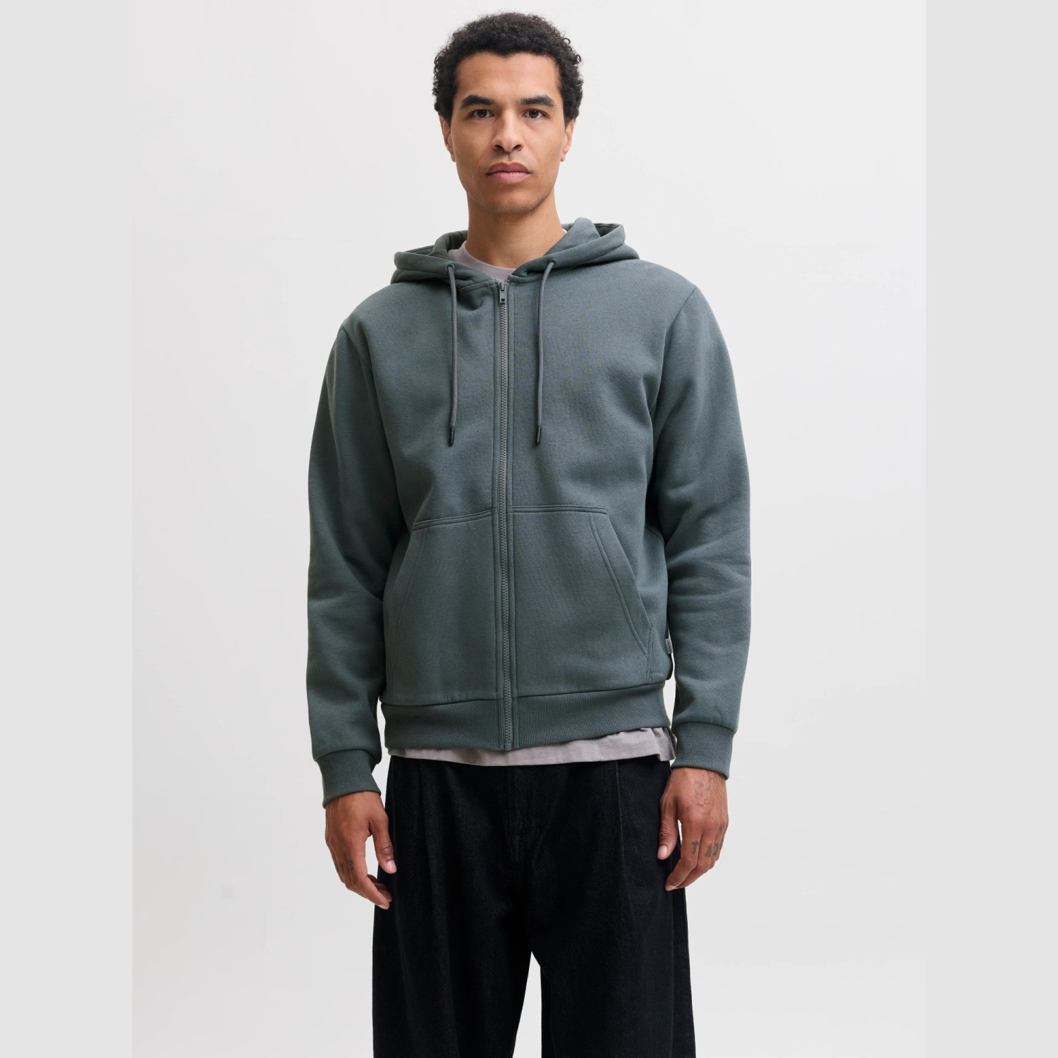 Ανδρική Ζακέτα Φούτερ με Κουκούλα JACK & JONES