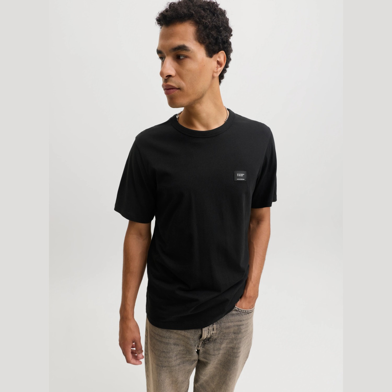 Ανδρική Μπλούζα Κοντομάνικη Cleveland Crew Neck Jack & Jones