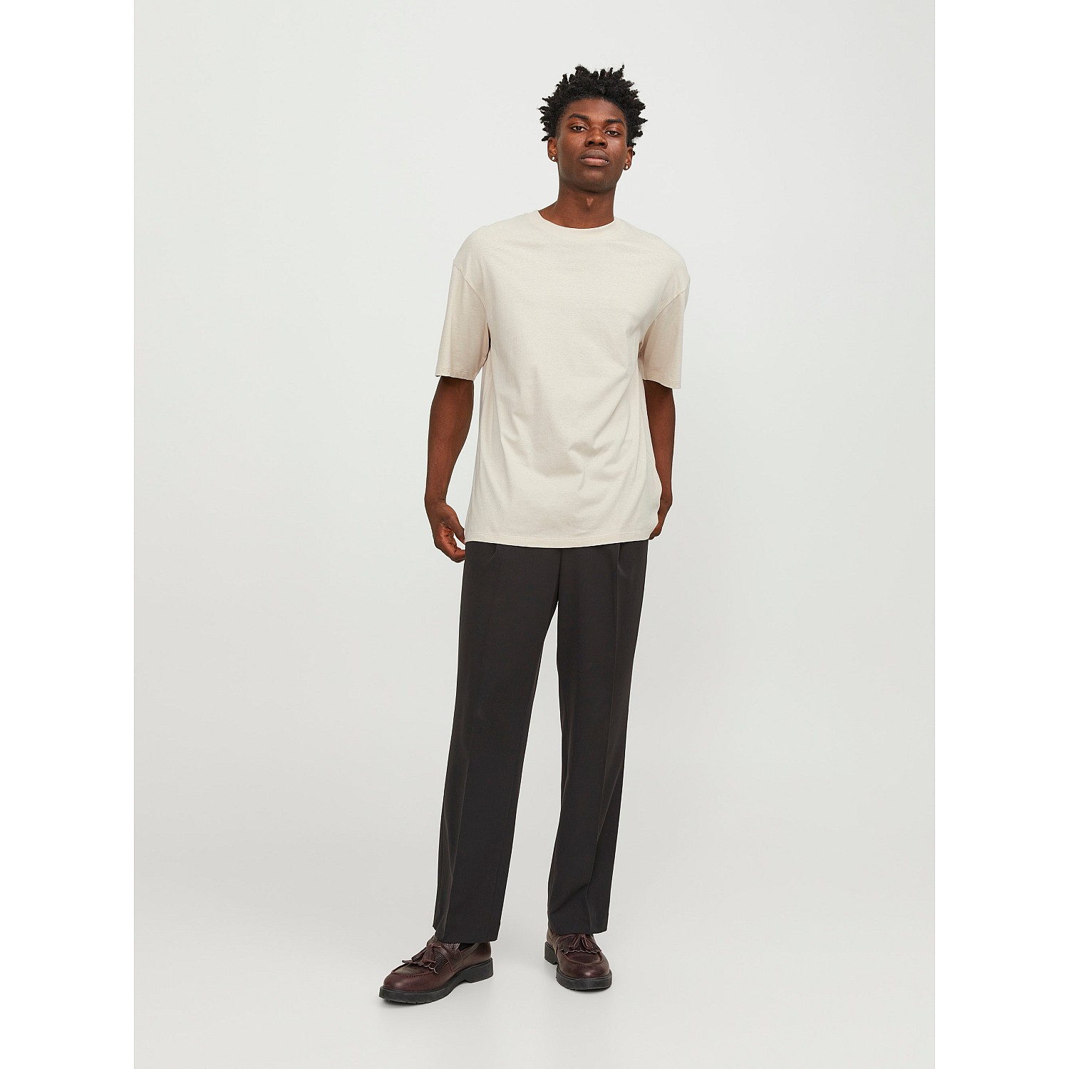 Ανδρική Μπλούζα Κοντομάνικη Bradley O-Neck Jack & Jones