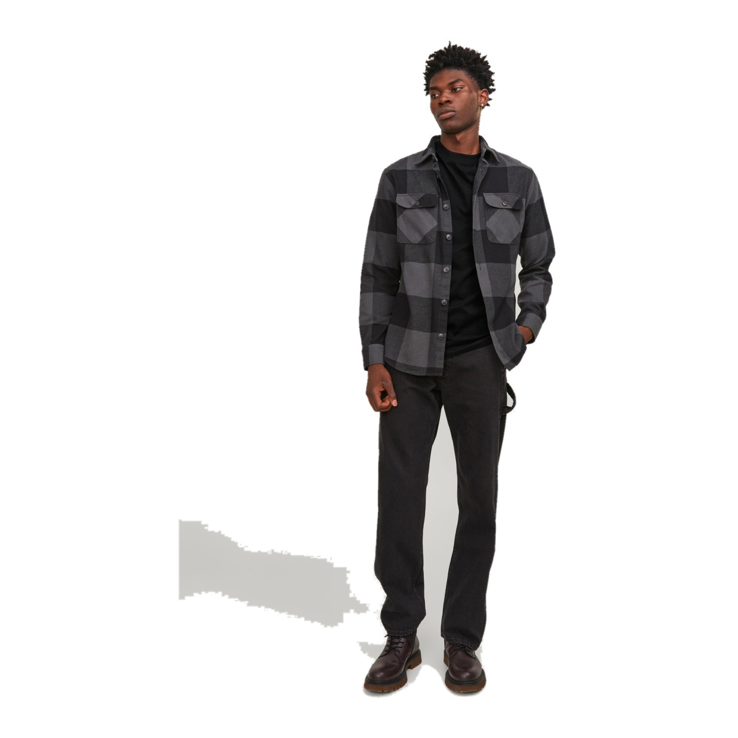 Ανδρική Μπλούζα Κοντομάνικη Bradley O-Neck Jack & Jones