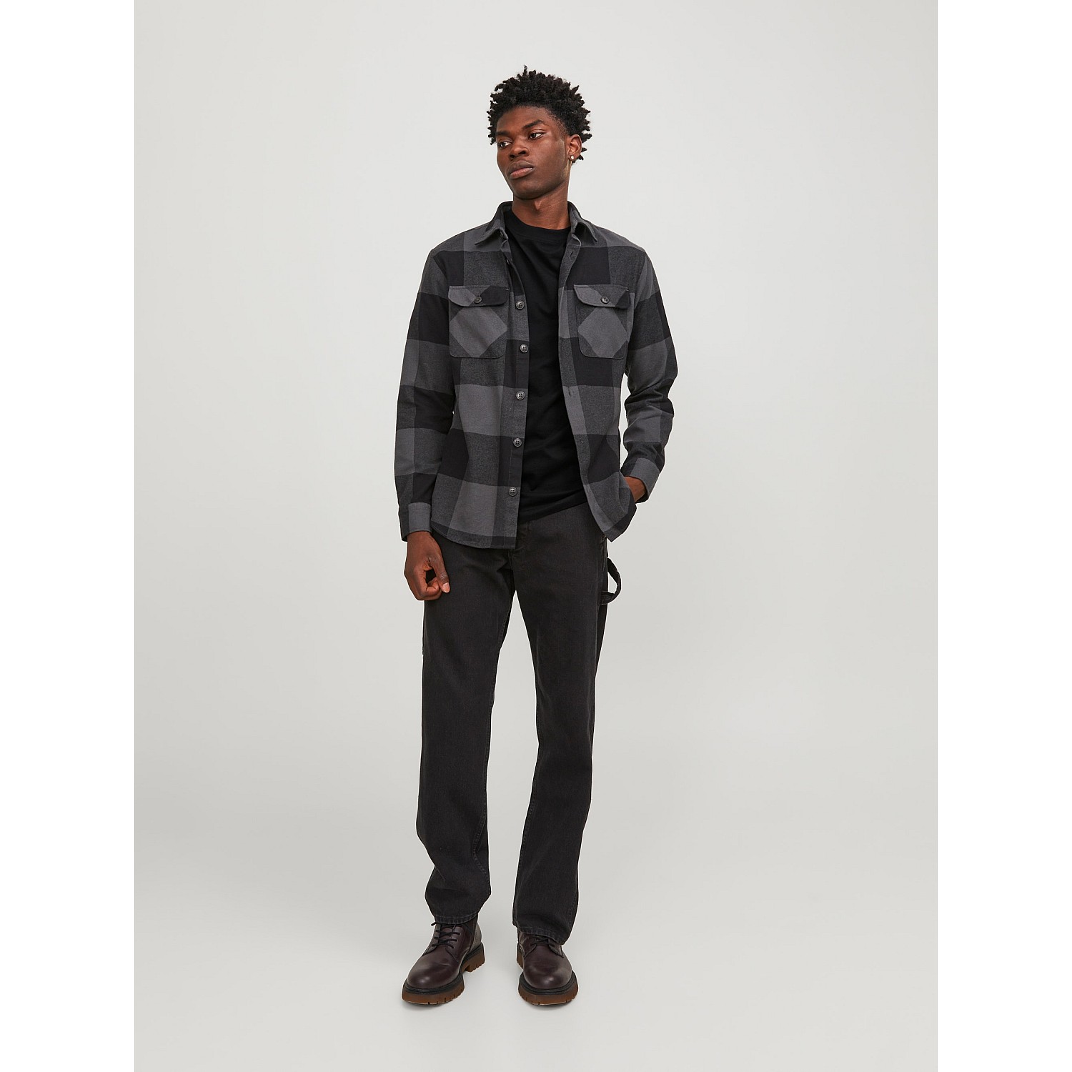 Ανδρική Μπλούζα Κοντομάνικη Bradley O-Neck Jack & Jones