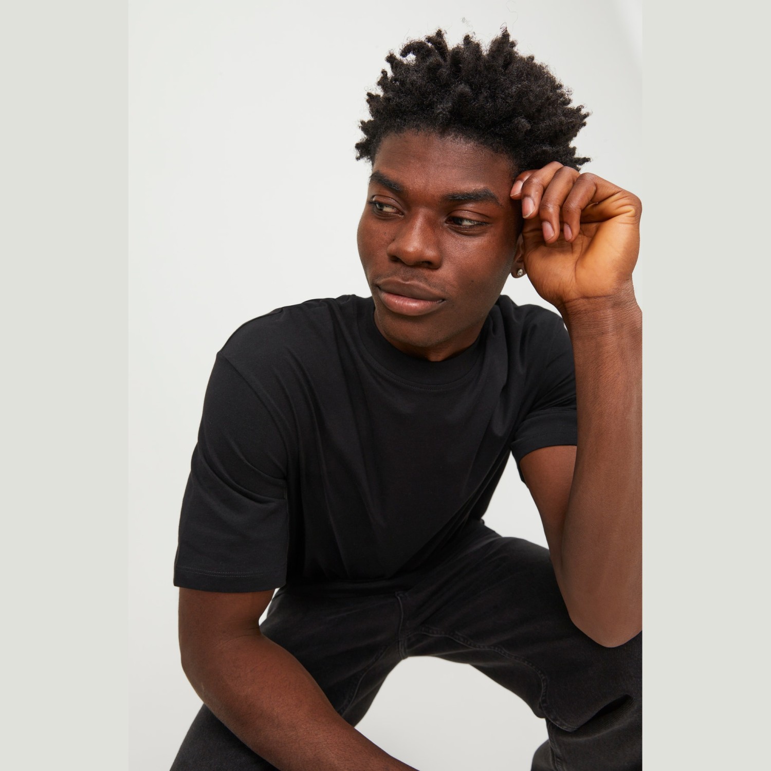 Ανδρική Μπλούζα Κοντομάνικη Bradley O-Neck Jack & Jones
