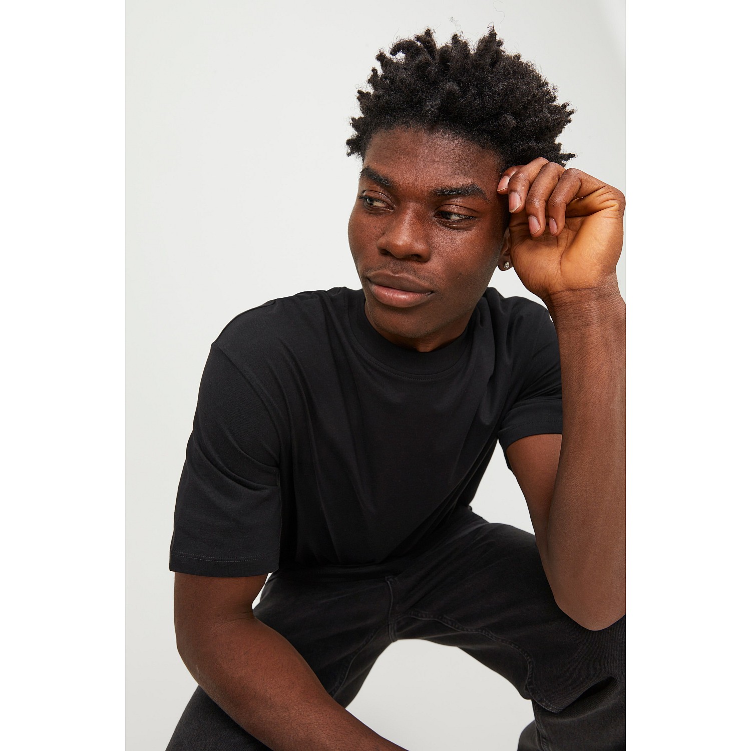 Ανδρική Μπλούζα Κοντομάνικη Bradley O-Neck Jack & Jones
