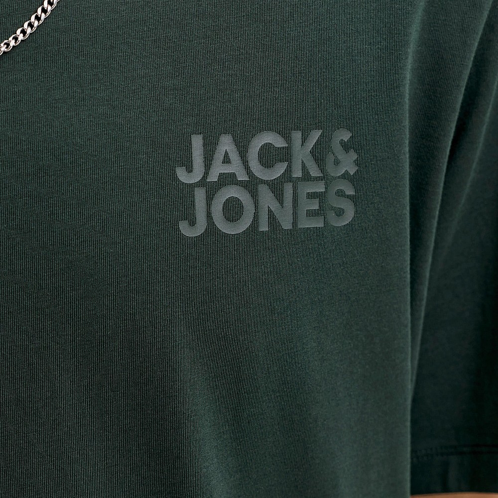 Ανδρική Μπλούζα Κοντομάνικη Corp Logo O-Neck Jack & Jones