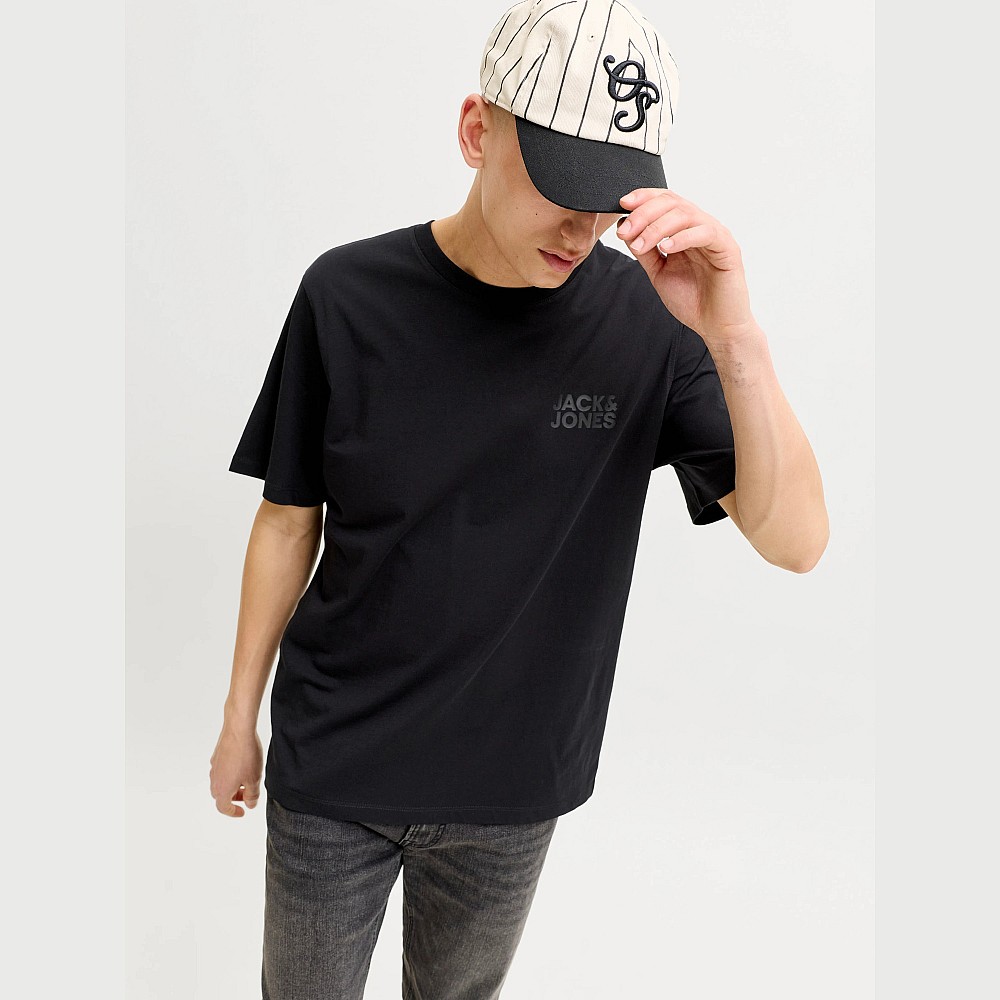 Ανδρική Μπλούζα Κοντομάνικη Corp Logo O-Neck Jack & Jones