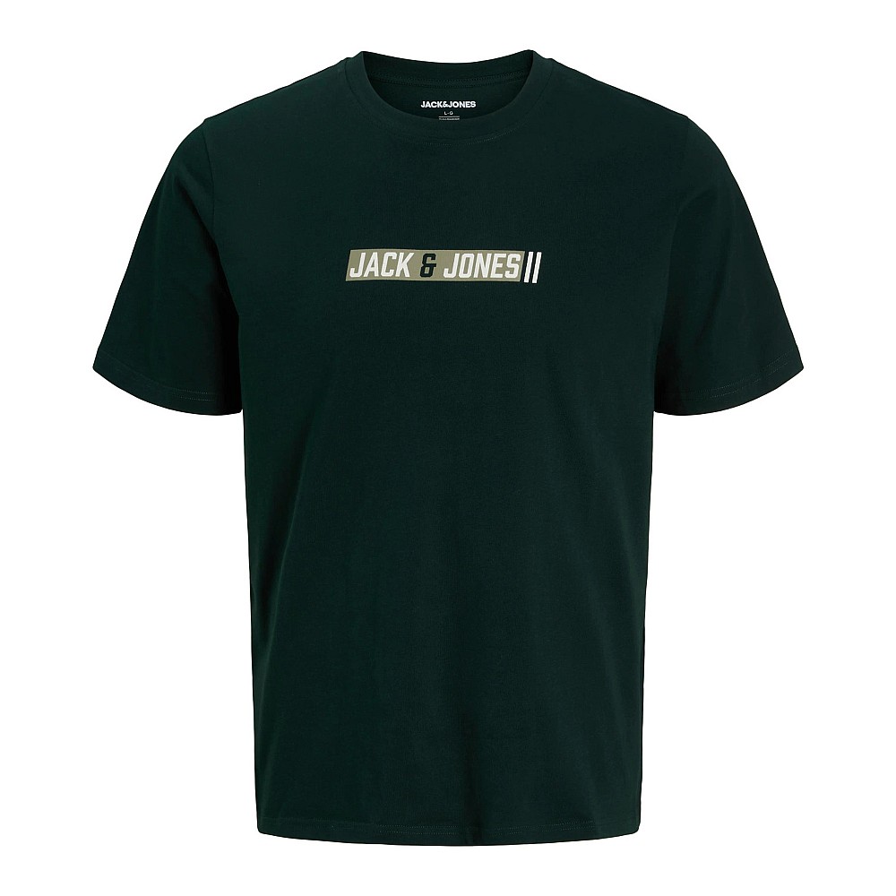 Ανδρική Κοντομάνικη Μπλούζα με Λογότυπο JACK & JONES