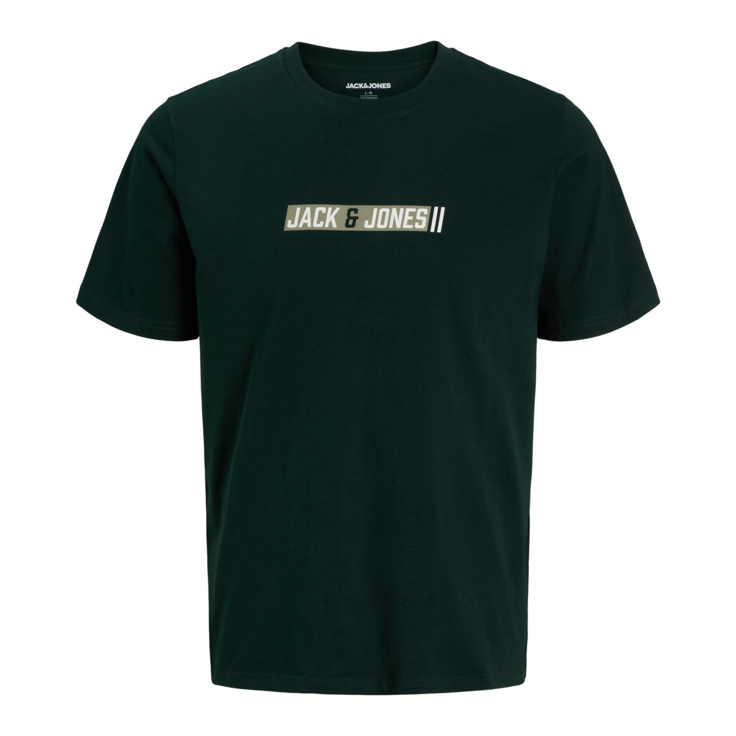 Ανδρική Κοντομάνικη Μπλούζα με Λογότυπο JACK & JONES
