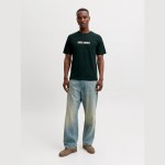 Ανδρική Κοντομάνικη Μπλούζα με Λογότυπο JACK & JONES