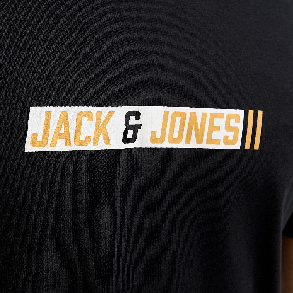 Ανδρική Κοντομάνικη Μπλούζα με Λογότυπο JACK & JONES