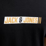 Ανδρική Κοντομάνικη Μπλούζα με Λογότυπο JACK & JONES