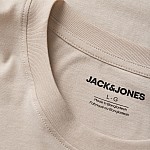 Ανδρική Κοντομάνικη Μπλούζα με Τύπωμα JACK & JONES